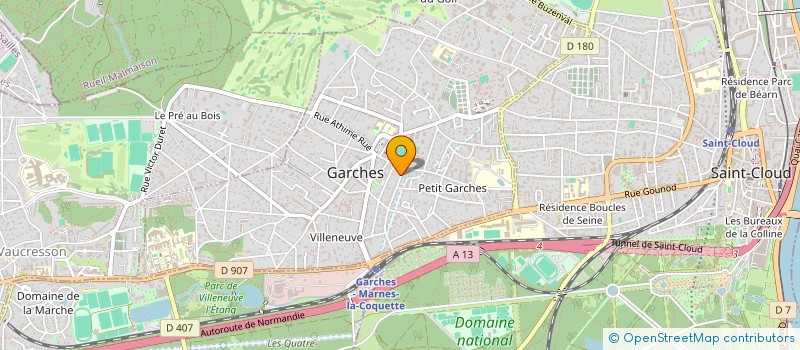 localisation de l'entreprise HOMI FRANCE à GARCHES