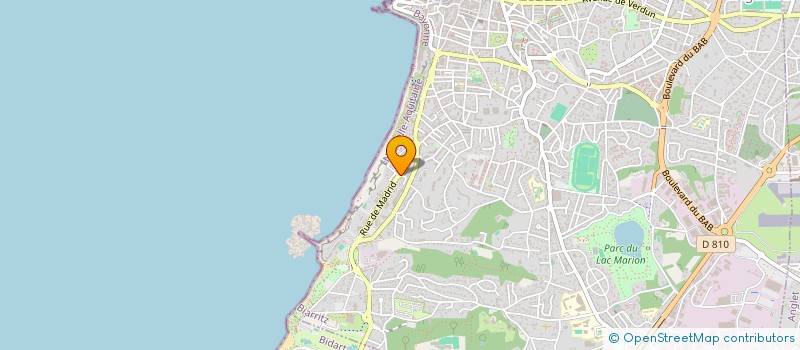 localisation de l'entreprise HOMIE BIKE  BIARRITZ