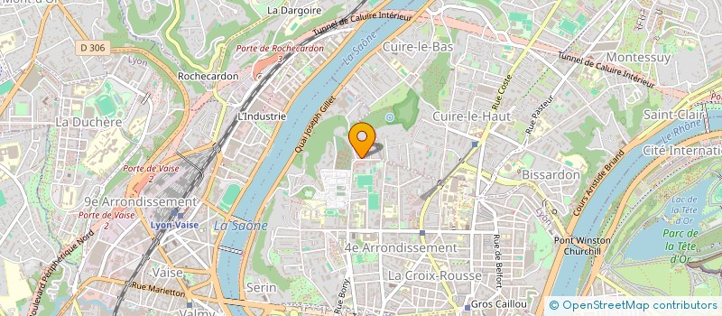 localisation de l'entreprise HOMIE. GROUP à LYON