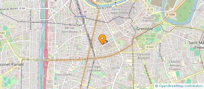 localisation de l'entreprise HOMIES CLUB  GRENOBLE