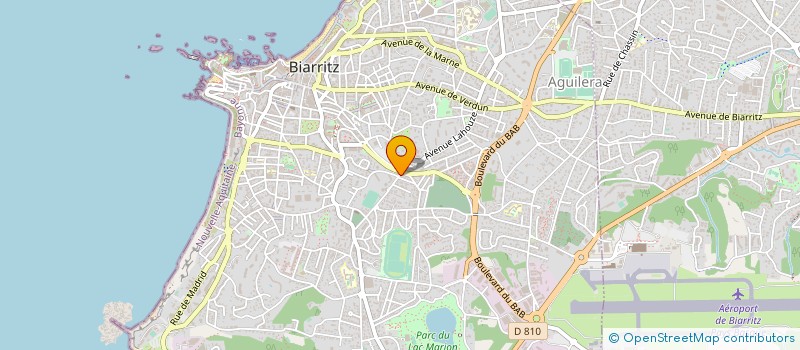 localisation de l'entreprise HOMIES HOLIDAYS à BIARRITZ