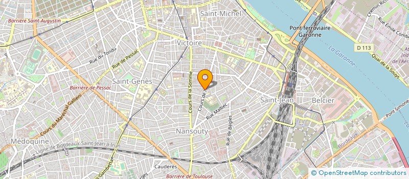 localisation de l'entreprise HOMIFAB à BORDEAUX