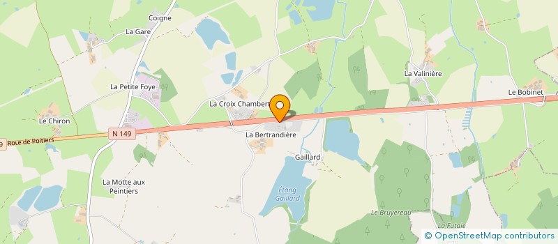 localisation de l'entreprise HOMILY  LA PEYRATTE