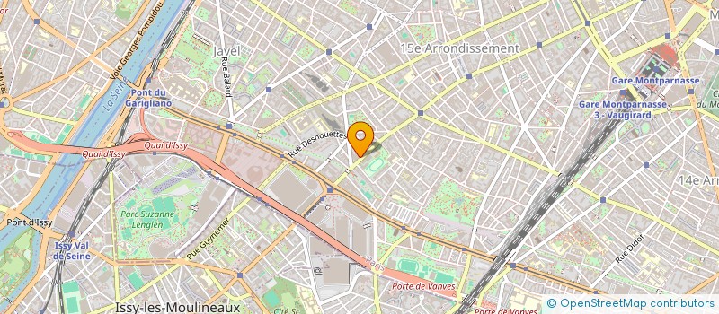 localisation de l'entreprise HOMING BIRDS à PARIS