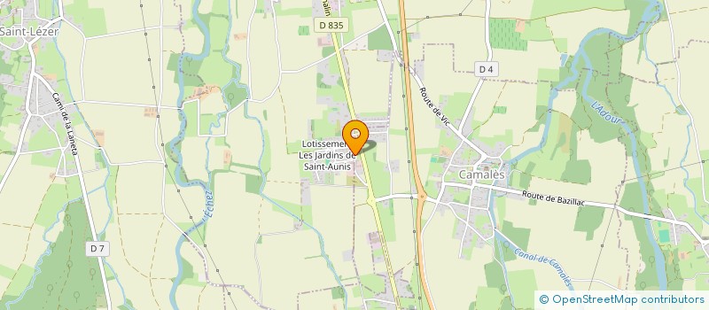 localisation de l'entreprise HOMINIDEZ  CAMALES