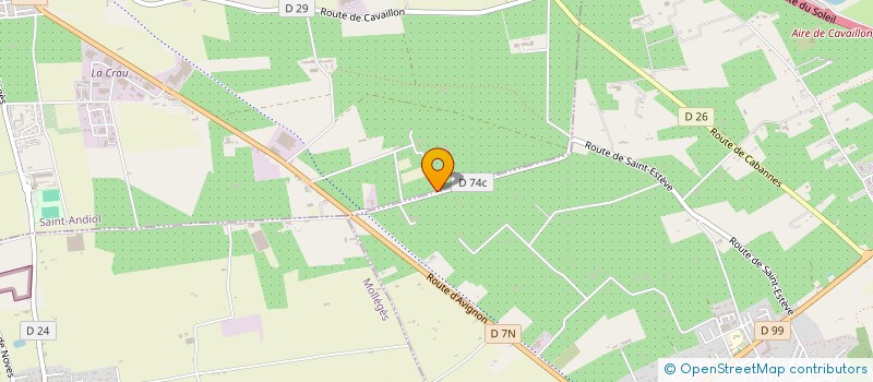 localisation de l'entreprise HOMINVEST  SAINT-ANDIOL