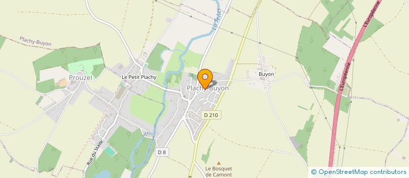 localisation de l'entreprise HOMIQ  PLACHY-BUYON