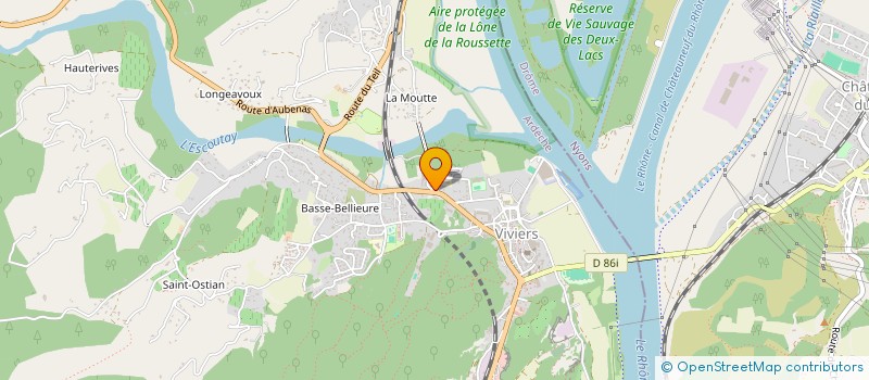 localisation de l'entreprise HOMIZ  VIVIERS