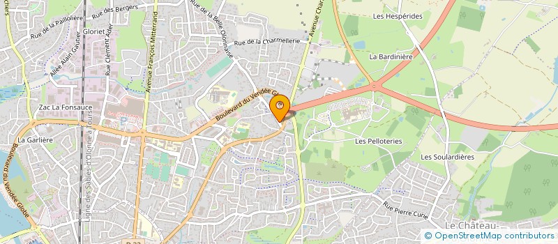 localisation de l'entreprise HOMKIA  LES SABLES-D'OLONNE