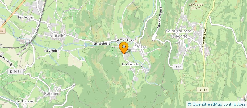 localisation de l'entreprise HOMM à VAL-SONNETTE