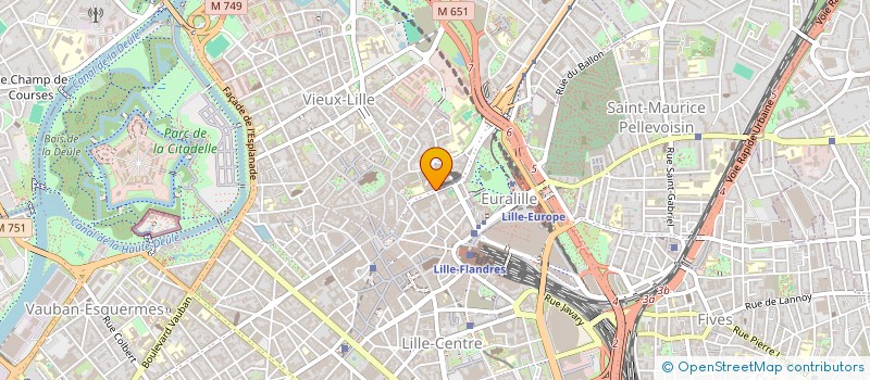 localisation de l'entreprise HOMME à LILLE