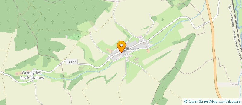 localisation de l'entreprise HOMME PSILON CONSEIL à OUDINCOURT