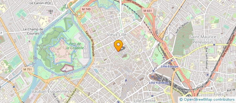 localisation de l'entreprise HOMME TRAINER FITNESS COMPANY à LILLE