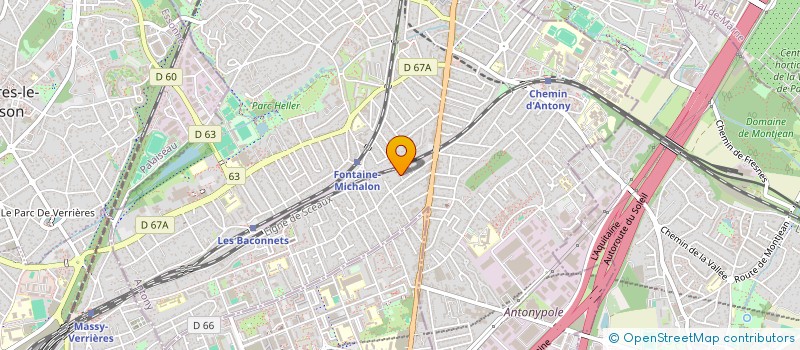 localisation de l'entreprise HOMMES & DECISIONS à ANTONY