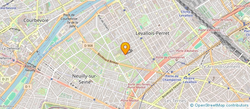 localisation de l'entreprise HOMMES ET TECHNIQUES DE L'INFORMATIQUE à NEUILLY-SUR-SEINE