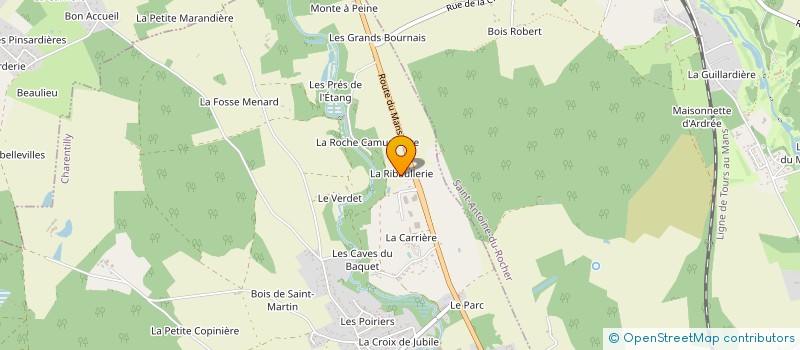 localisation de l'entreprise HOMNIBAT  CHARENTILLY