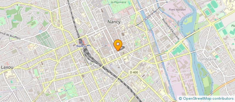 localisation de l'entreprise HOMNIS GESTION  NANCY