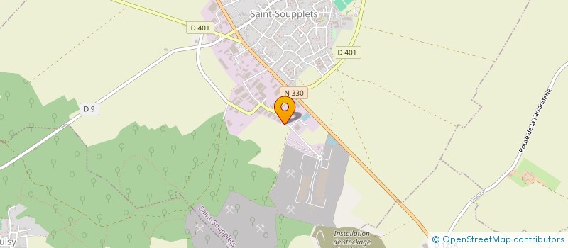 localisation de l'entreprise HOMNIVAN à SAINT-SOUPPLETS