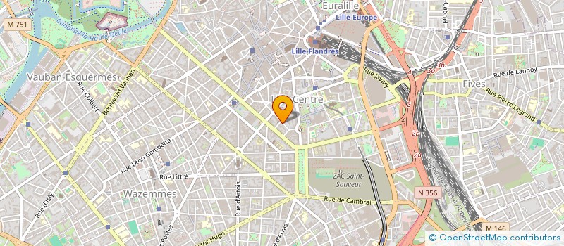 localisation de l'entreprise HOMO ETHICUS à LILLE