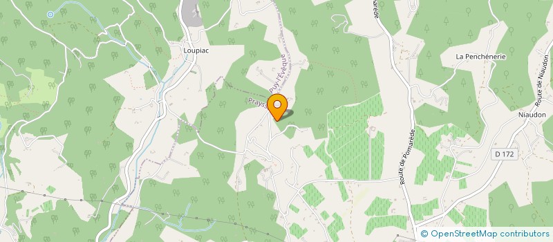 localisation de l'entreprise HOMO SAPIENS XPERIENCE  PRAYSSAC