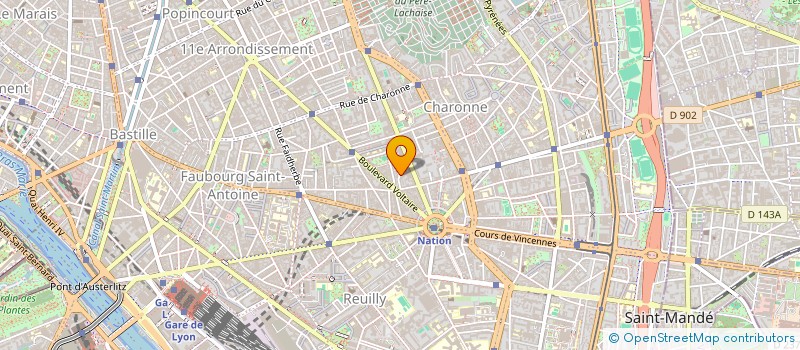 localisation de l'entreprise HOMO SILVESTRIS EUROPAE  PARIS