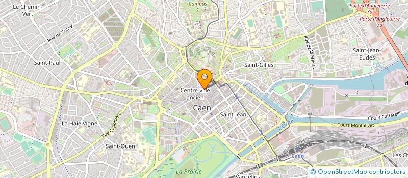 localisation de l'entreprise HOMOGENIE à CAEN