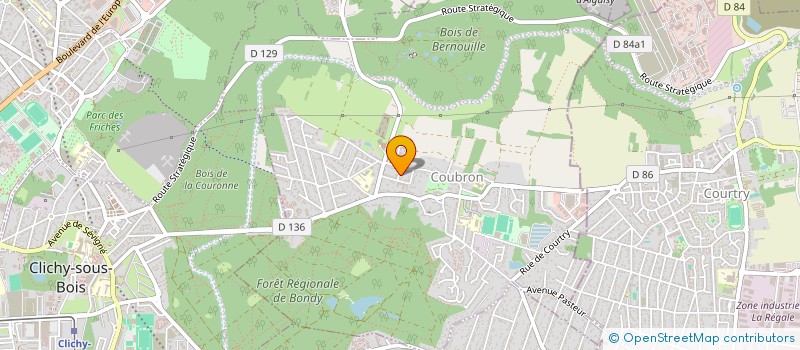 localisation de l'entreprise HOMORE  COUBRON