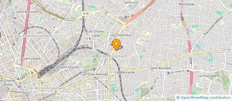 localisation de l'entreprise HOMRI ET CIE à MARSEILLE