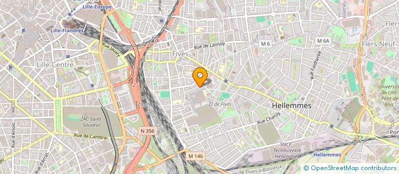 localisation de l'entreprise HOMSTYL à LILLE