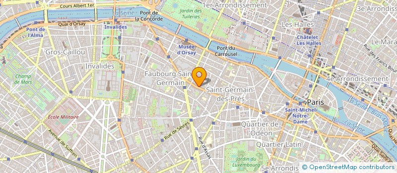 localisation de l'entreprise HOMSY DELAFOSSE ET ASSOCIES  PARIS