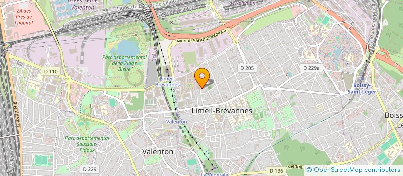 localisation de l'entreprise HOMY INVEST  LIMEIL-BREVANNES