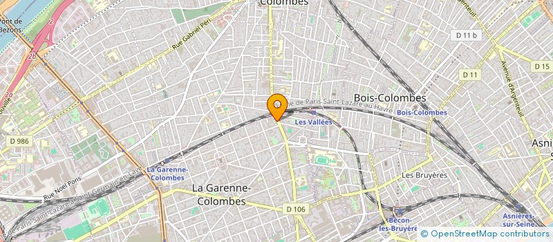 localisation de l'entreprise HOMY LGC à LA GARENNE-COLOMBES
