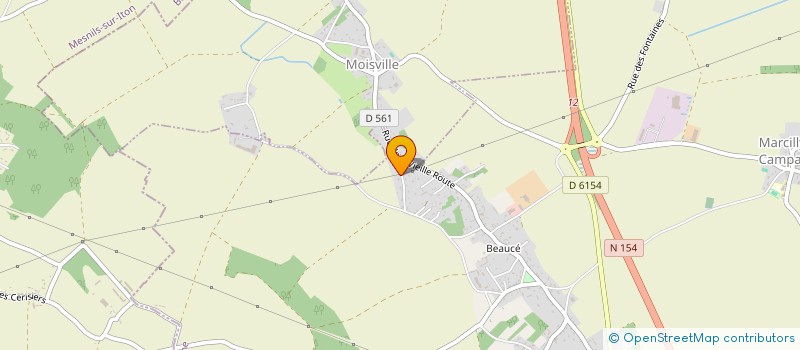 localisation de l'entreprise HOMY6  MARCILLY-LA-CAMPAGNE