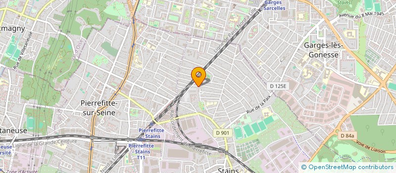 localisation de l'entreprise HOMYCAB à STAINS