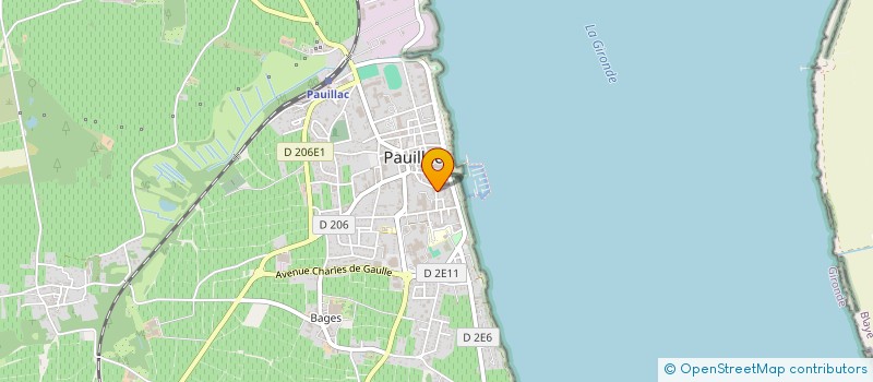 localisation de l'entreprise HOMYGEST  PAUILLAC