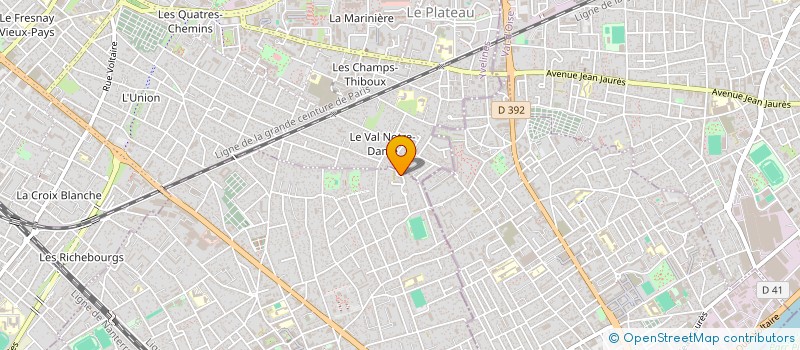 localisation de l'entreprise HOMZY  HOUILLES