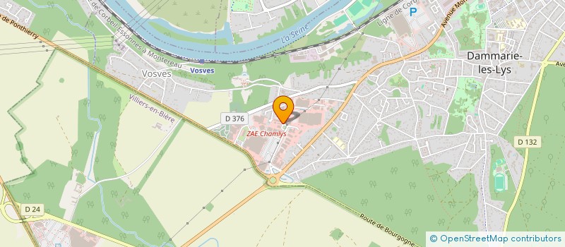 localisation de l'entreprise HONA à DAMMARIE-LES-LYS