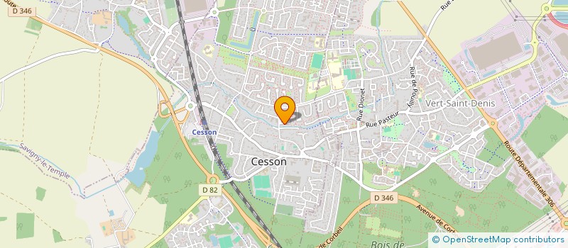 localisation de l'entreprise HONAIRE  CESSON