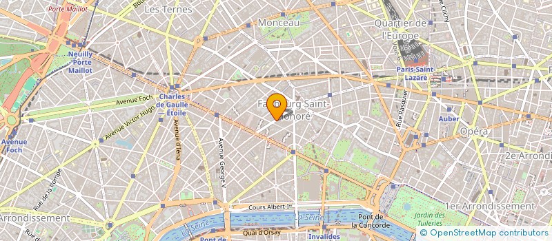 localisation de l'entreprise HONEGGER SAS  PARIS