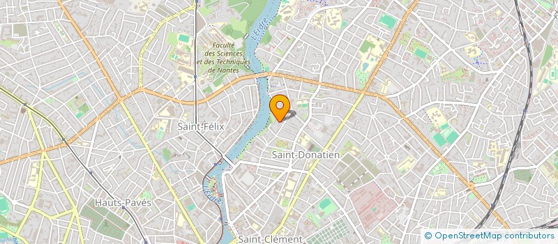 localisation de l'entreprise HONERGIA à NANTES