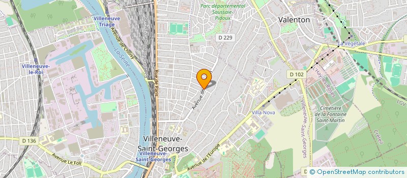 localisation de l'entreprise HONEST BAT à VILLENEUVE-SAINT-GEORGES