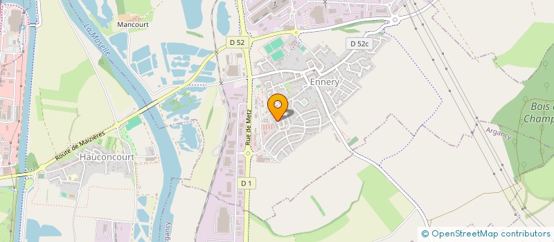 localisation de l'entreprise HONEST TRADING CO  ENNERY