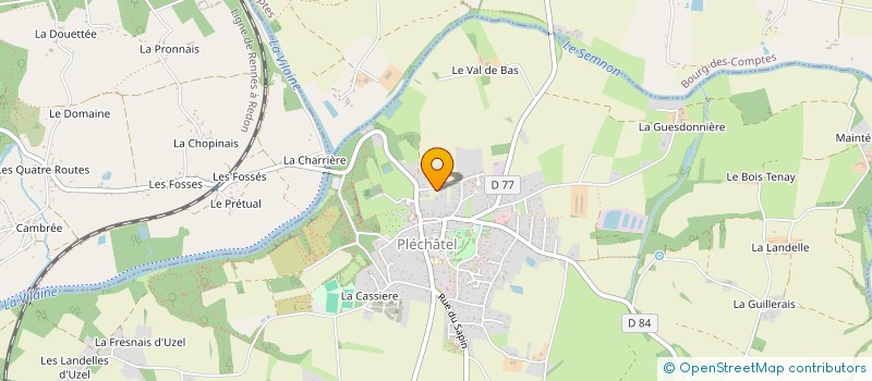 localisation de l'entreprise HONESTA AUTO  PLECHATEL