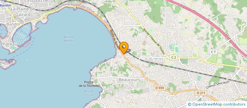 localisation de l'entreprise HONESTY 83 à SANARY-SUR-MER