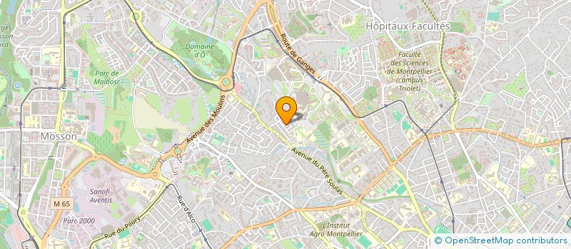 localisation de l'entreprise HONEXTEL à MONTPELLIER
