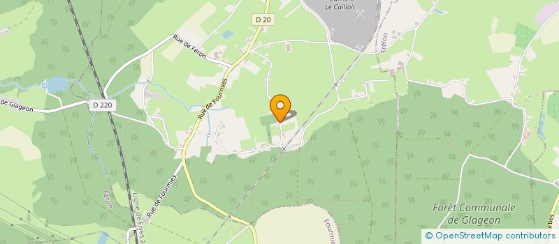 localisation de l'entreprise HONEY  GLAGEON