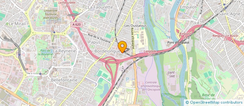localisation de l'entreprise HONEY MOON à TOULOUSE