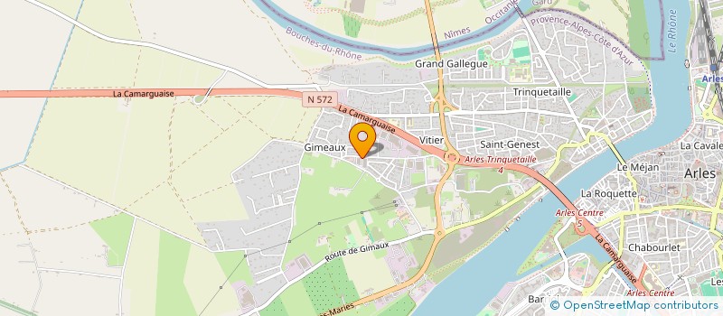 localisation de l'entreprise HONEY PARFUM  ARLES