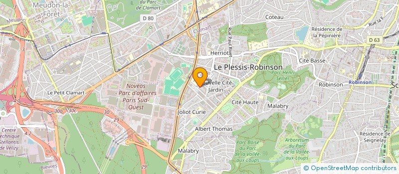 localisation de l'entreprise HONEY SMILE  LE PLESSIS-ROBINSON