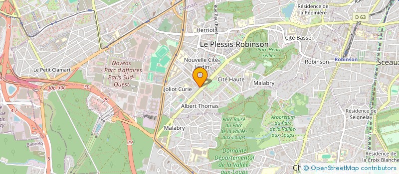 localisation de l'entreprise HONEY SMILE à LE PLESSIS-ROBINSON